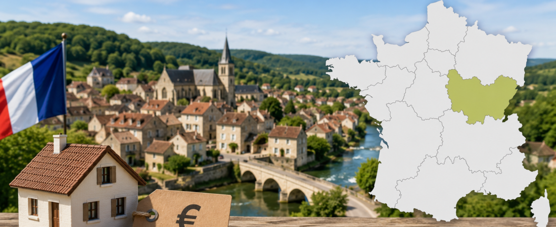 Quelle est la région la moins chère de France en immobilier ?